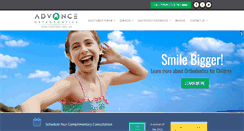 Desktop Screenshot of advanceorthodonticshouston.com